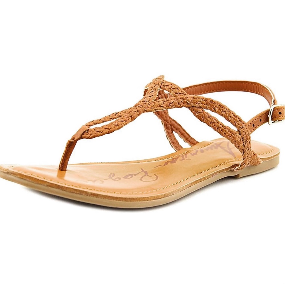 American Rag Cognac Akeiracog womens Sandals 7.5